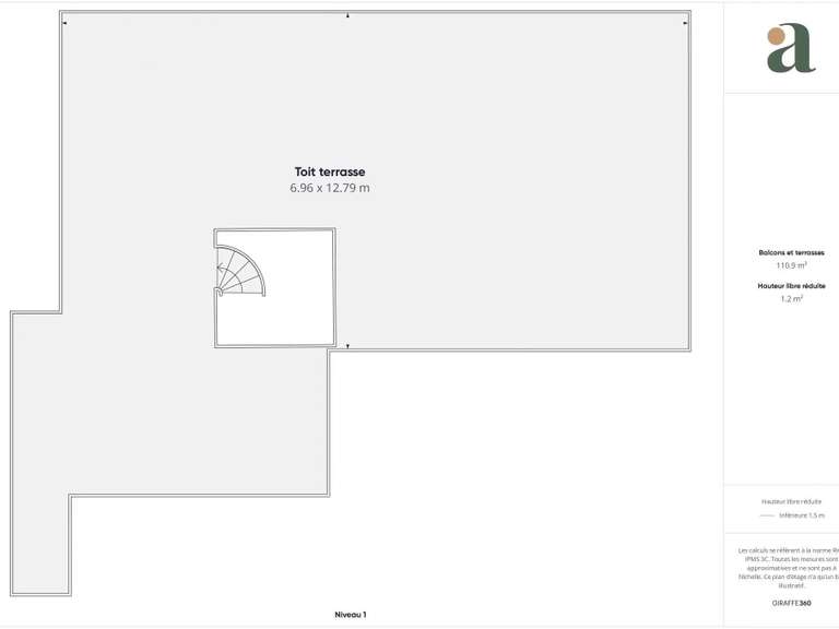 Appartement avec Vue sur mer Nice - 2 chambres - 80m²