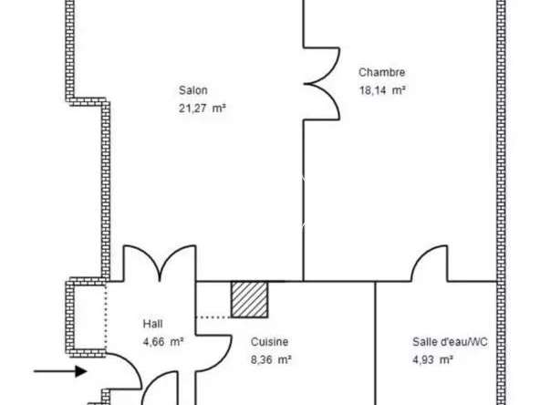 Appartement avec Vue sur mer Nice - 2 chambres - 60m²