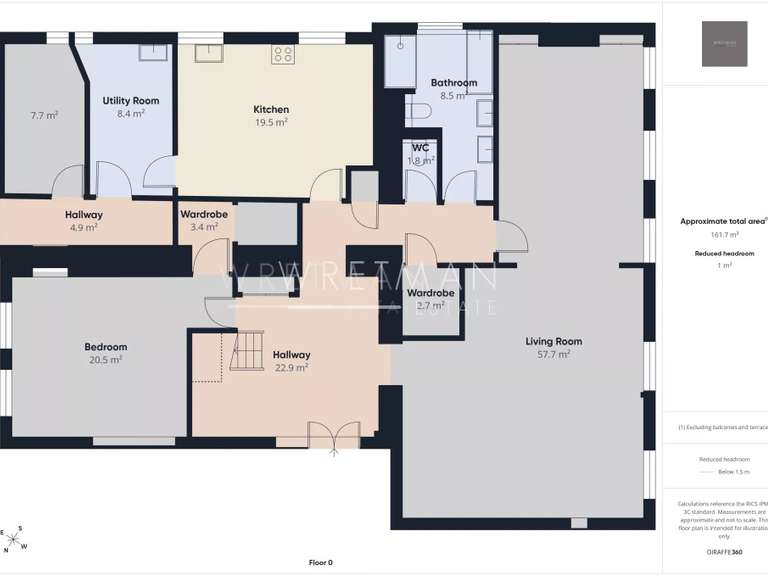Apartment Nice - 3 bedrooms - 190m²