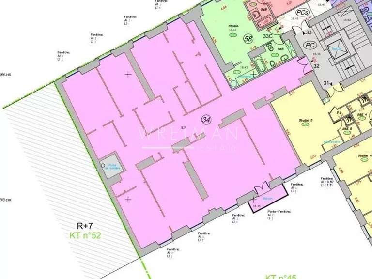 Appartement Nice - 4 chambres - 180m²