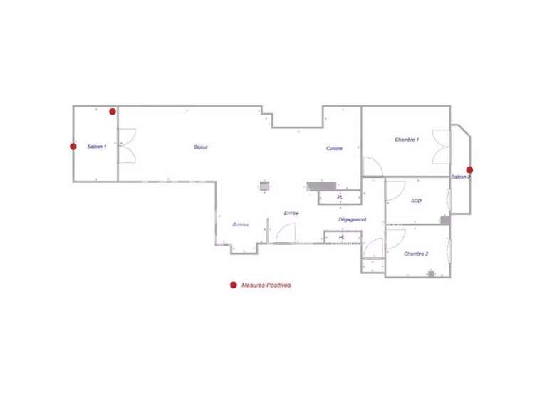 Appartement Nice - 2 chambres - 73m²