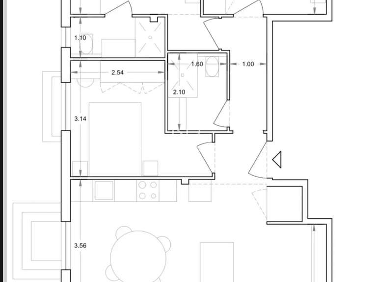 Apartment Nice - 3 bedrooms - 72m²