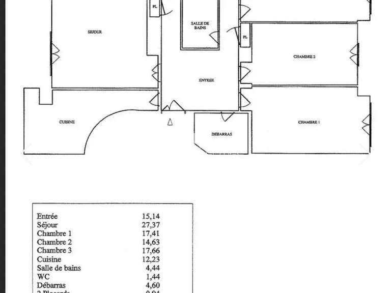 Apartment Nice - 3 bedrooms - 116m²