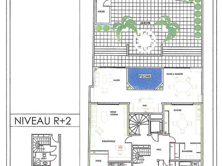 Apartment Nice - 4 bedrooms - 304m²