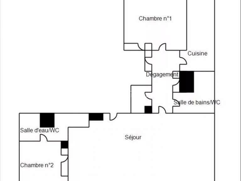 Appartement Nice - 2 chambres - 115m²