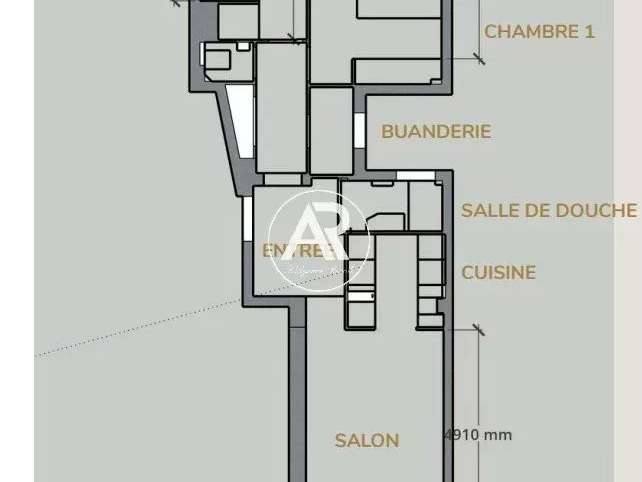 Apartment Nice - 2 bedrooms - 64m²