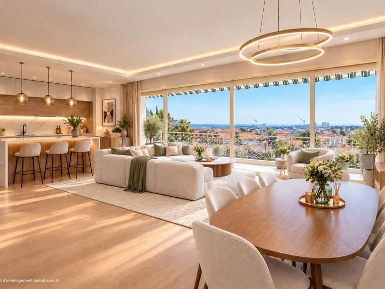 Appartement avec Vue sur mer Nice - 2 chambres - 111m²
