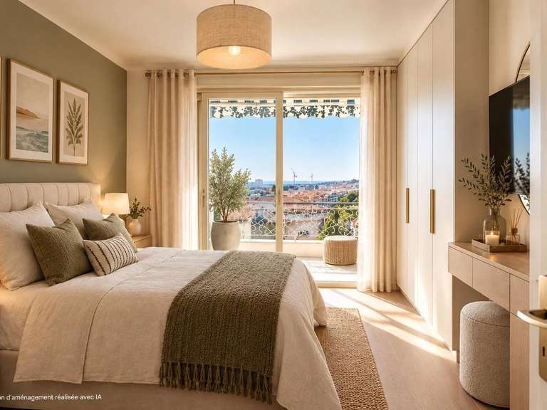 Appartement avec Vue sur mer Nice - 2 chambres - 111m²
