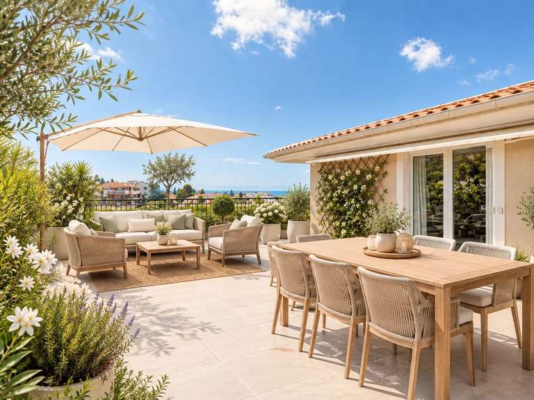 Appartement avec Vue sur mer Nice - 3 chambres - 179m²