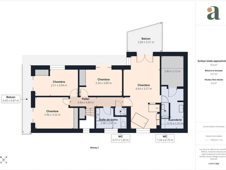 Maison avec Vue sur mer Nice - 6 chambres - 216m²