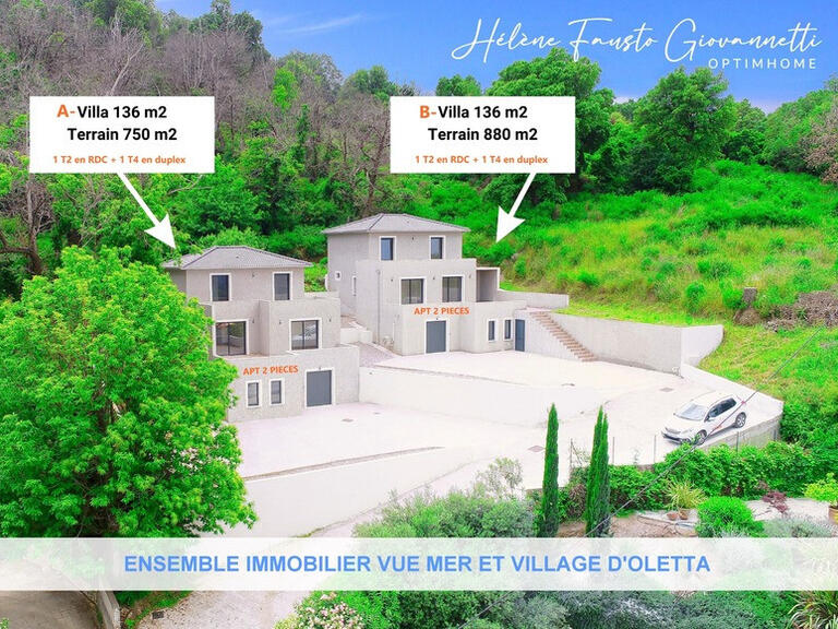 Vente Maison Oletta - 8 chambres