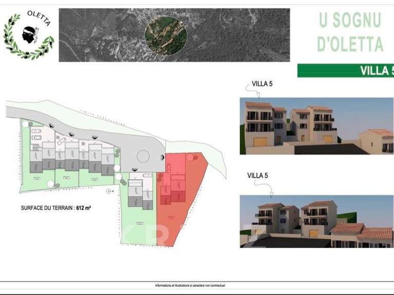 Maison Oletta - 3 chambres - 138m²