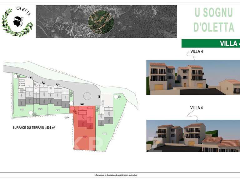 Maison Oletta - 3 chambres - 138m²