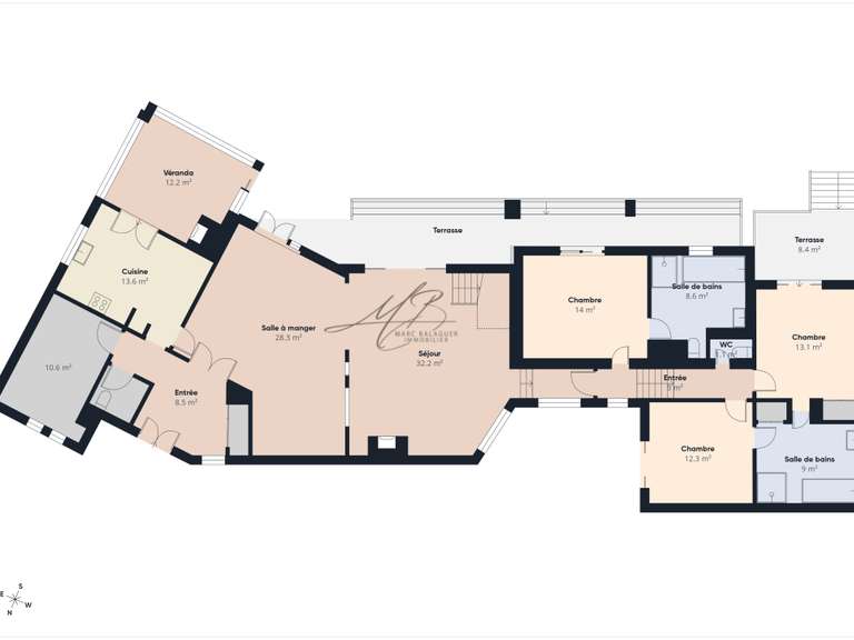 Villa Ollioules - 3 chambres - 179m²