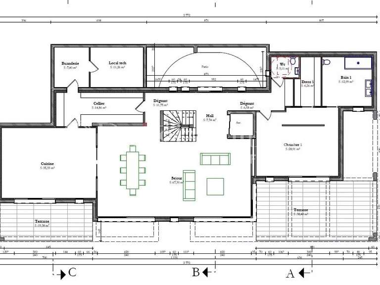 Terrain Opio - 2561m²