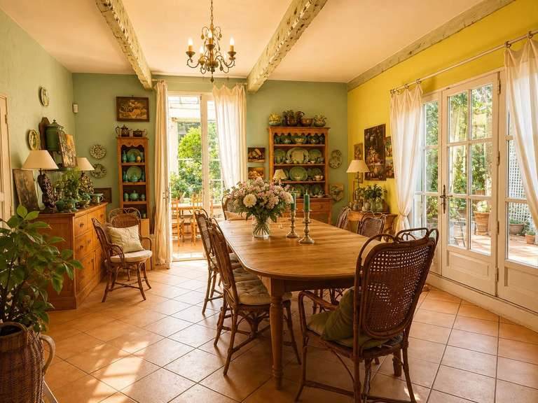 Propriété Orgon - 7 chambres - 826m²