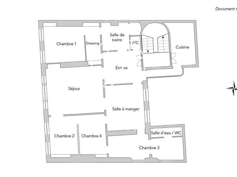 Appartement Paris 10e - 4 chambres - 162m²