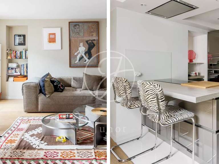 Appartement Paris 10e - 1 chambre - 80m²