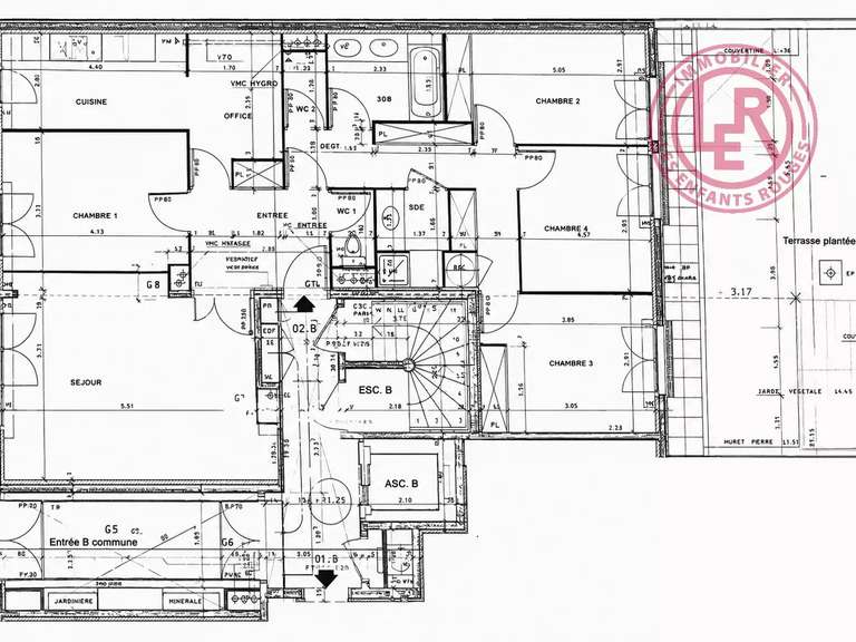 Apartment Paris 10e - 3 bedrooms - 108m²