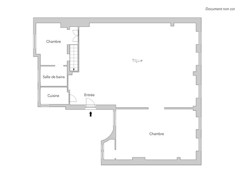 Appartement Paris 11e - 2 chambres - 152m²