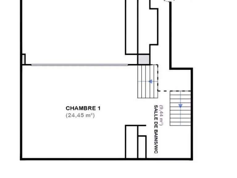 Appartement Paris 11e - 2 chambres - 106m²