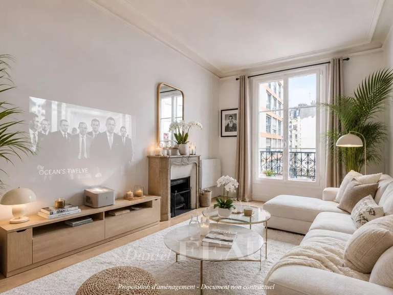 Apartment Paris 11e - 1 bedroom - 52m²
