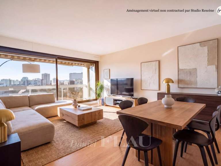 Appartement Paris 13e - 3 chambres - 97m²