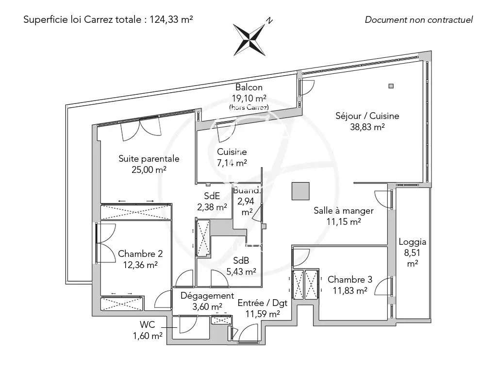 Appartement Paris 13e