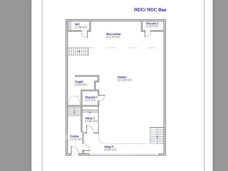 Maison Paris 14e - 4 chambres - 206m²