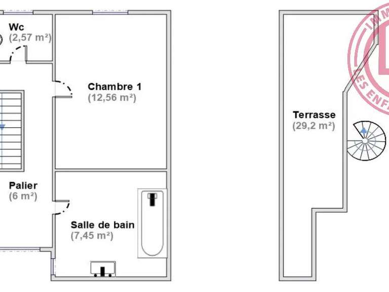 Maison Paris 14e - 4 chambres - 161m²