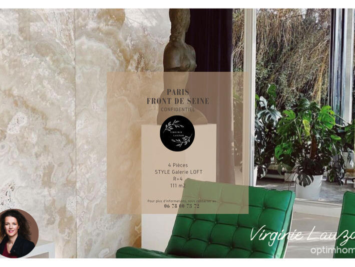 Vente Appartement Paris 15e - 3 chambres
