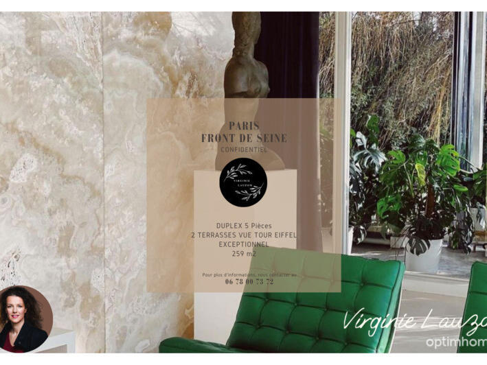 Sale Apartment Paris 15e - 4 bedrooms