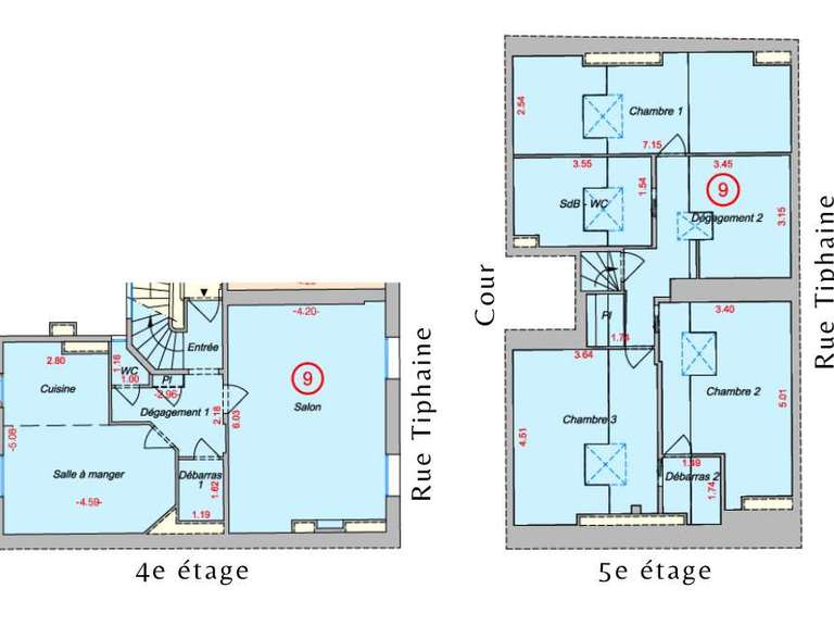 Apartment Paris 15e - 3 bedrooms