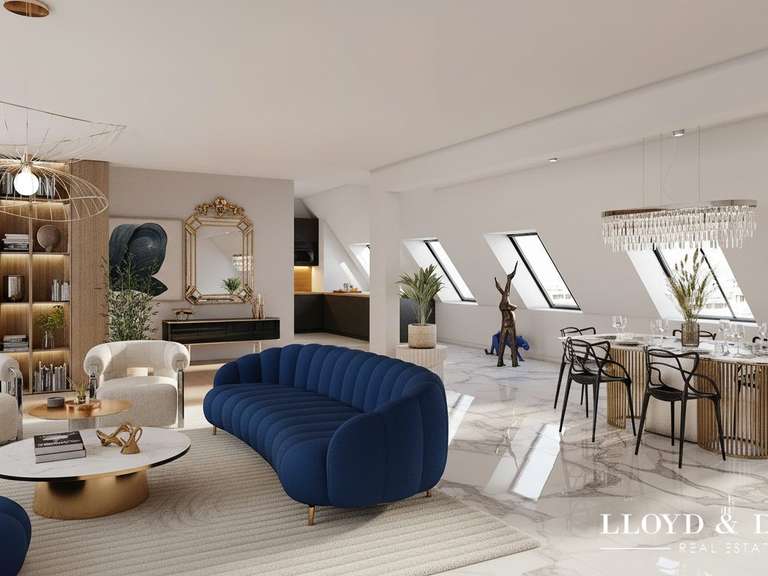 Appartement Paris 15e - 3 chambres - 133m²