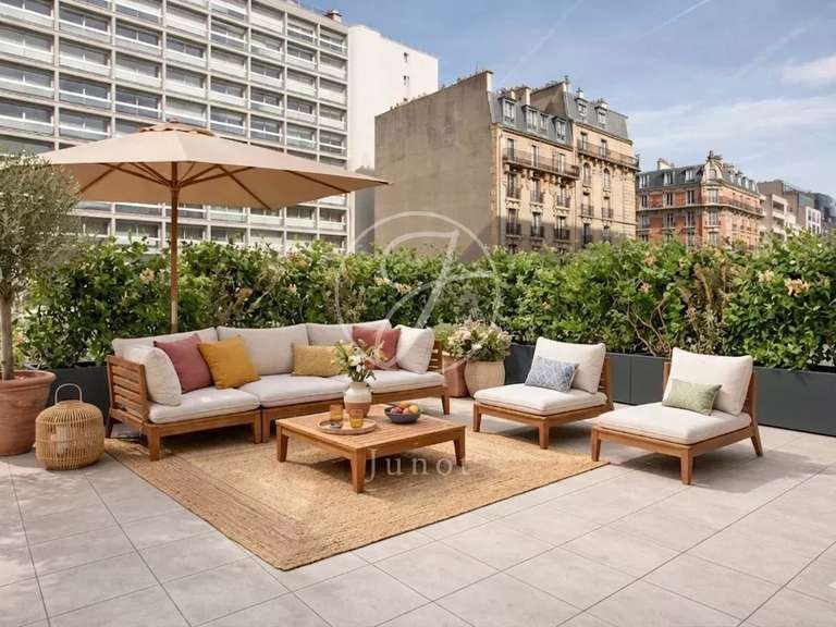 Appartement Paris 15e - 3 chambres - 77m²