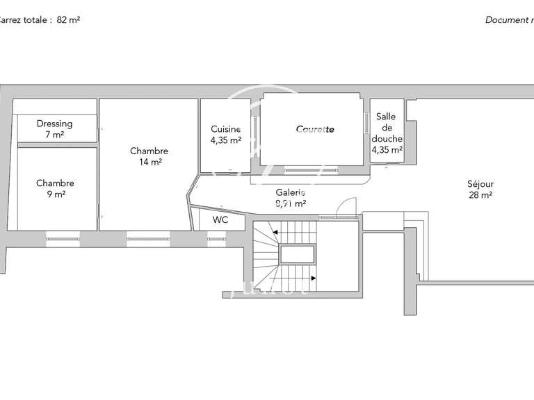 Appartement Paris 15e - 2 chambres - 82m²