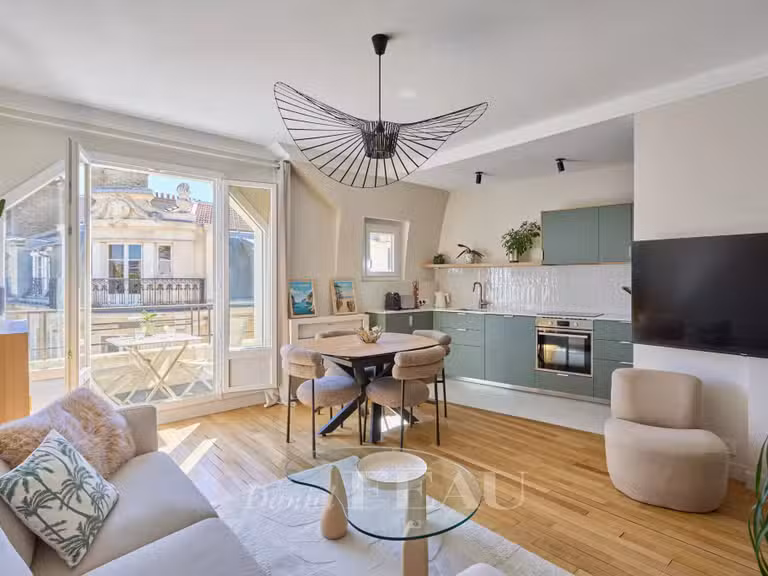 Appartement Paris 15e - 1 chambre - 51m²
