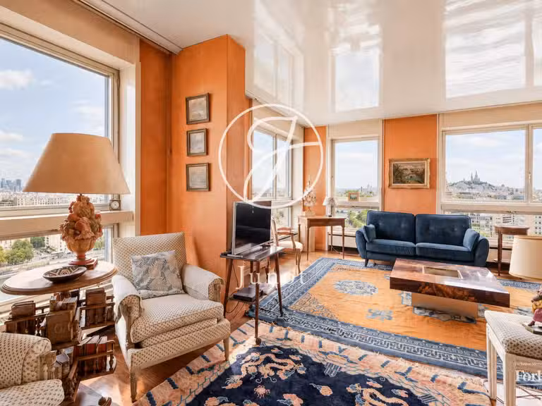 Appartement Paris 15e - 3 chambres - 114m²