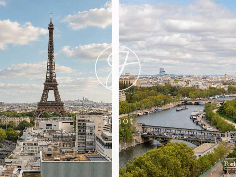 Appartement Paris 15e - 3 chambres - 114m²