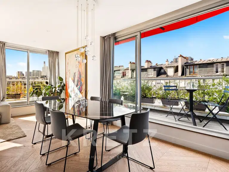 Appartement Paris 15e - 3 chambres - 86m²