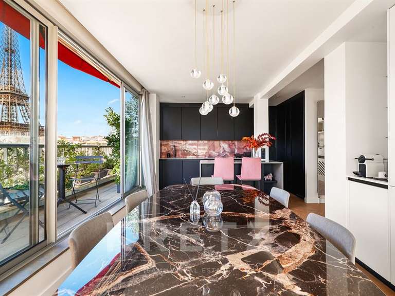 Appartement Paris 15e - 3 chambres - 86m²