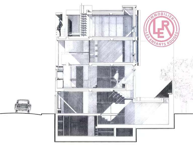 Maison Paris 15e - 3 chambres - 150m²