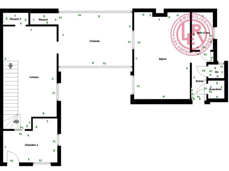 Maison Paris 15e - 4 chambres - 138m²