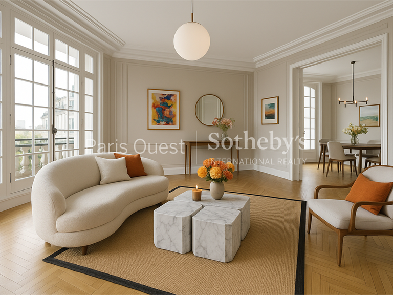 Appartement Paris 16e - 3 chambres - 161m²