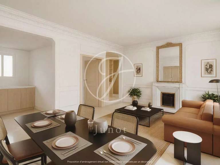 Appartement Paris 16e - 3 chambres - 112m²