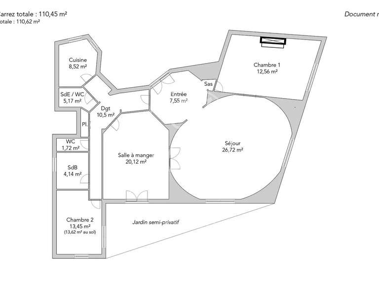 Apartment Paris 16e - 2 bedrooms - 110m²
