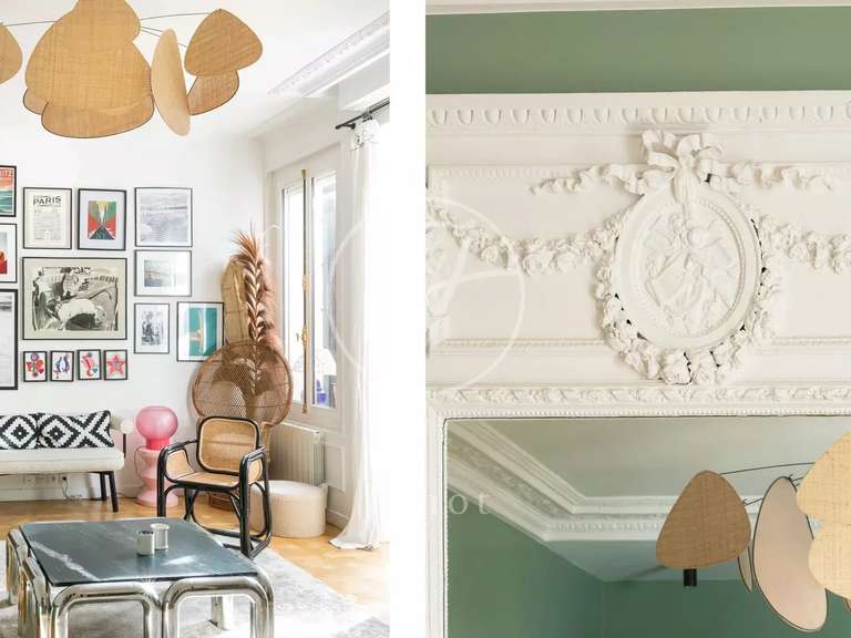 Appartement Paris 16e - 3 chambres - 143m²