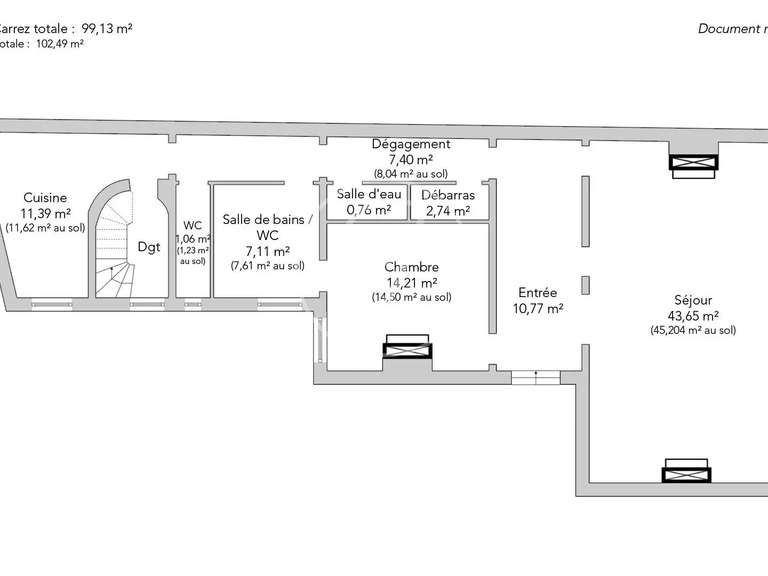 Apartment Paris 16e - 2 bedrooms - 99m²