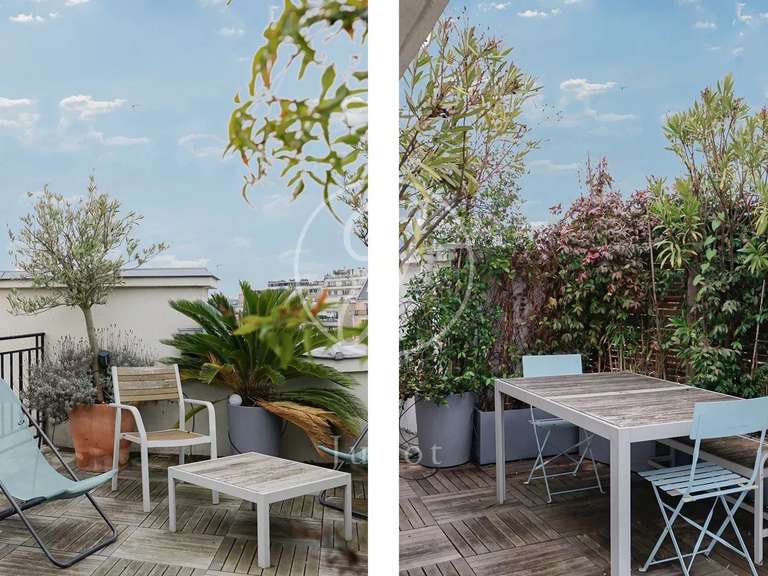 Appartement Paris 16e - 1 chambre - 73m²