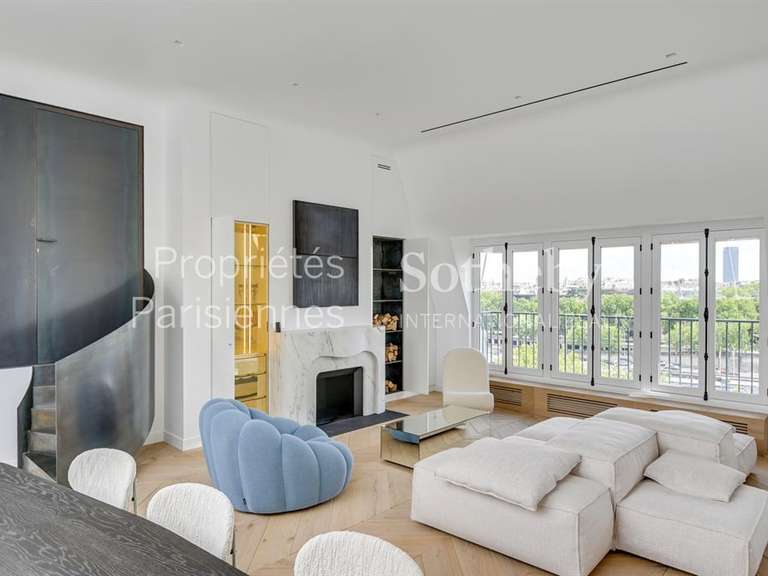 Appartement Paris 16e - 3 chambres - 218m²